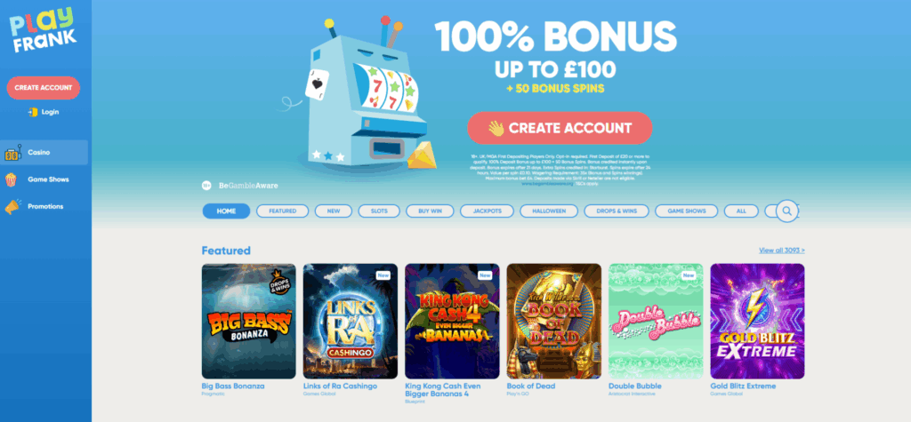 PlayFrank Casino