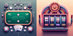 Slot Games vs. Poker