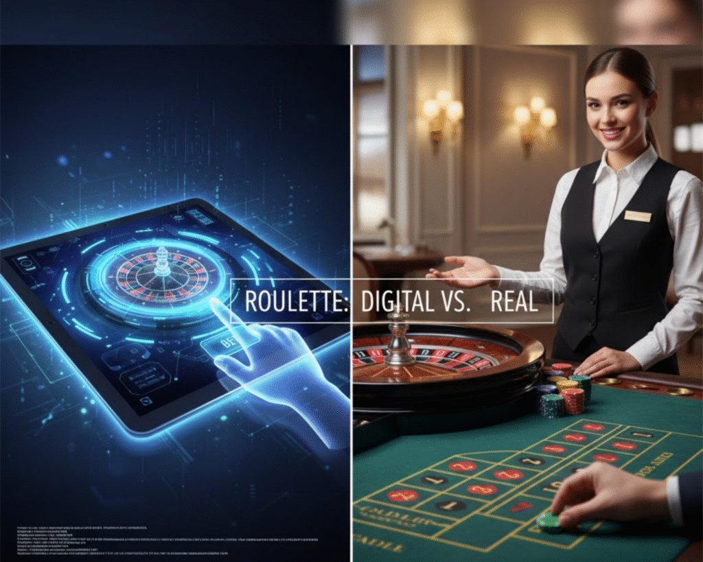 Online Roulette vs Live Dealer